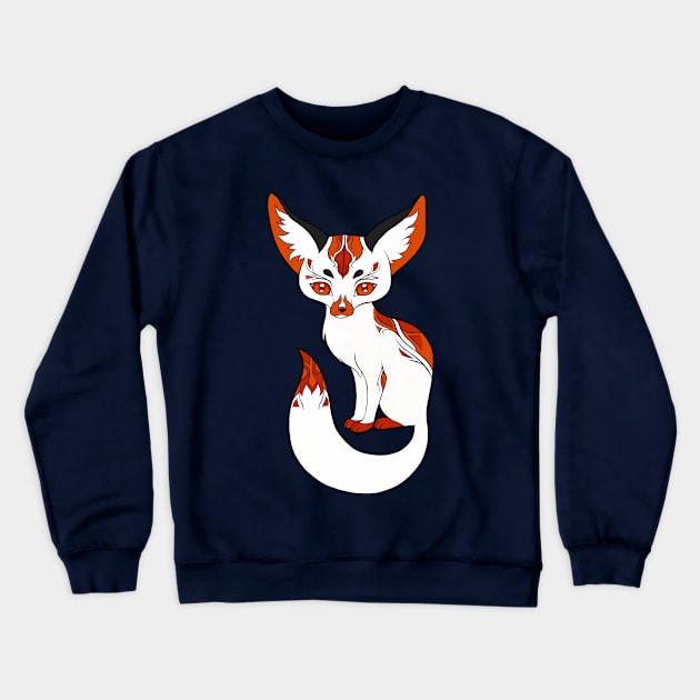 Fennec Fox Crewneck Sweatshirt by Freeminds